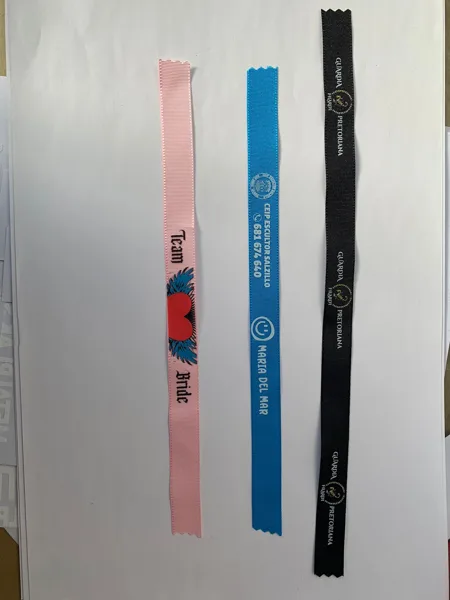 Pulseras de colores: muestra aportada por STAMPACOS