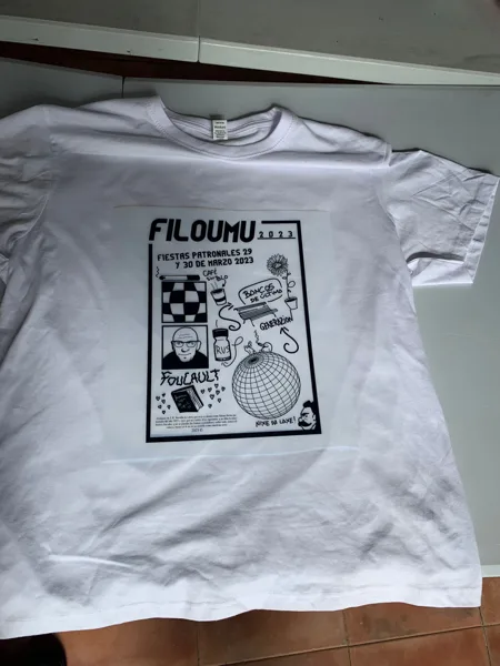 Camiseta Filouhu: muestra de trabajo de STAMPACOS