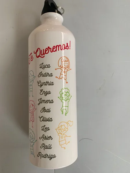 Botella de regalo: muestra de trabajo de STAMPACOS